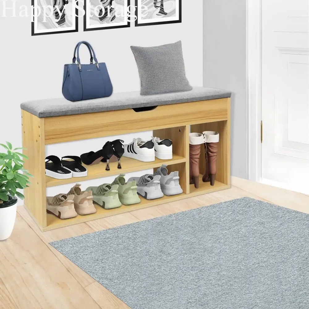 Wooden Shoe Cabinet Stylish Modern Shoes Holder Shelf Cushion Bedroom Living Room Hsoes Bag Storage Rack
Wooden Shoe Cabinet Stylish Modern Shoes Holder Shelf Cushion Bedroom Living Room Hsoes Bag Storage Rack