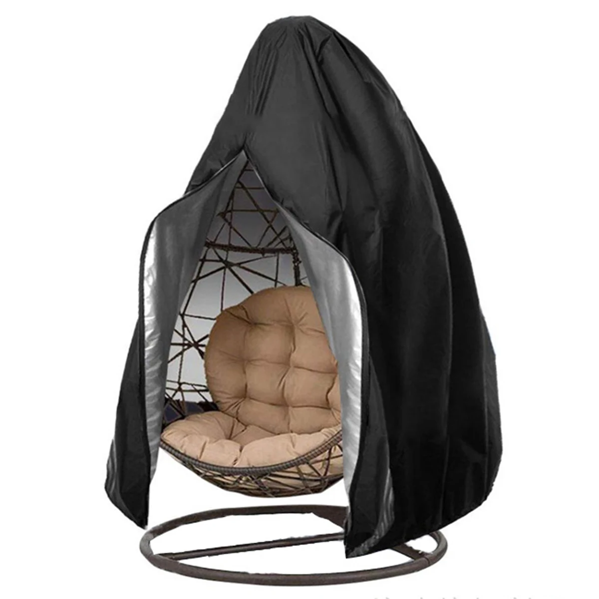 Outdoor Patio Hanging Chair Cover Waterproof Swing Chair Dust Protector Cover with Zipper Outdoor Patio Hanging Chair Cover
Outdoor Patio Hanging Chair Cover Waterproof Swing Chair Dust Protector Cover with Zipper Outdoor Patio Hanging Chair Cover