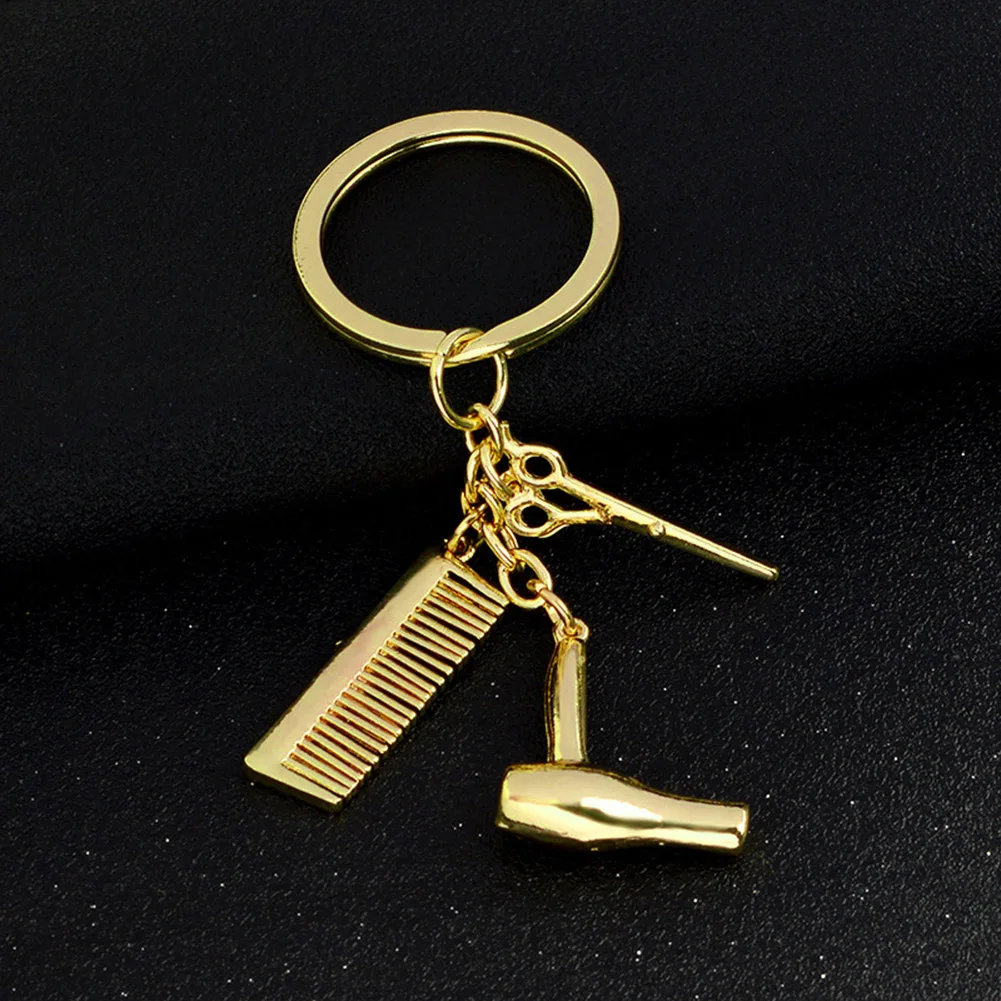 Barber Shop Tools Key Ring Hair Dryer Scissors Comb Pendants Simulation Keychain Dresser Present Hairdresser Gift брелок
Barber Shop Tools Key Ring Hair Dryer Scissors Comb Pendants Simulation Keychain Dresser Present Hairdresser Gift брелок
