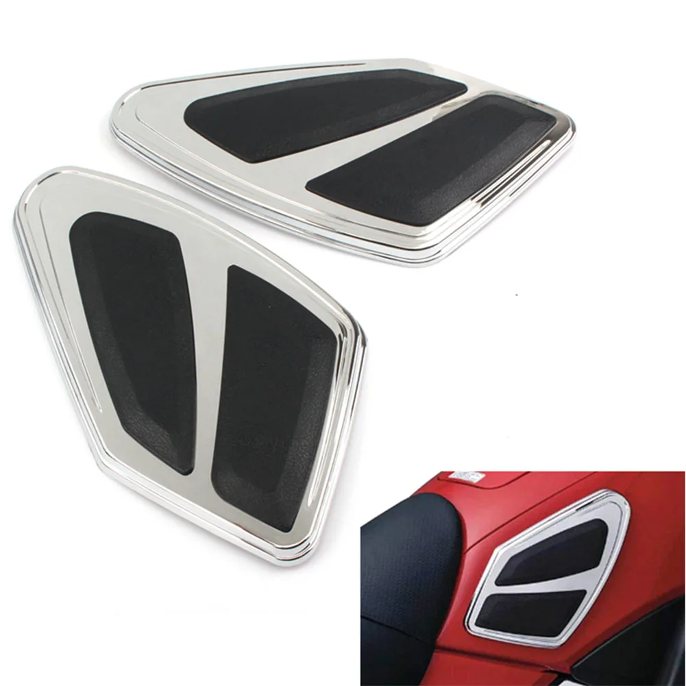 New Fuel Tank Trim With Knee Pads Fits For Honda Goldwing GL1800 F6B 2012-2017 2016 2015 Chrome Plated ABS Plastic Trims
New Fuel Tank Trim With Knee Pads Fits For Honda Goldwing GL1800 F6B 2012-2017 2016 2015 Chrome Plated ABS Plastic Trims