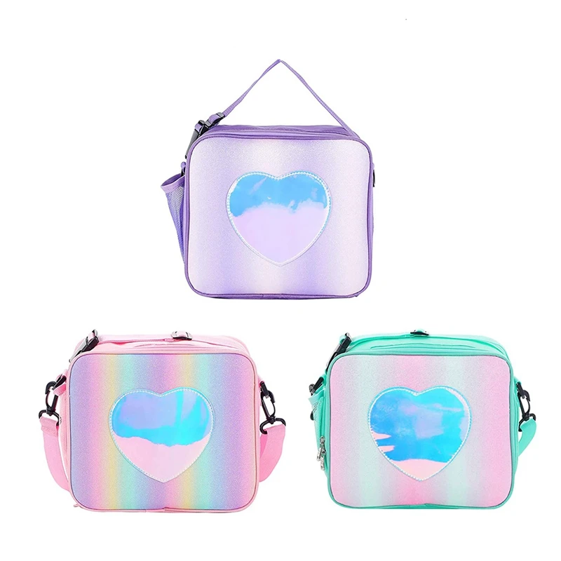 Children's Insulated Lunch Box Rainbow Love Lunch Bag Reusable Hot Meal Handbag Suitable For Bento Lunch Box
Children's Insulated Lunch Box Rainbow Love Lunch Bag Reusable Hot Meal Handbag Suitable For Bento Lunch Box