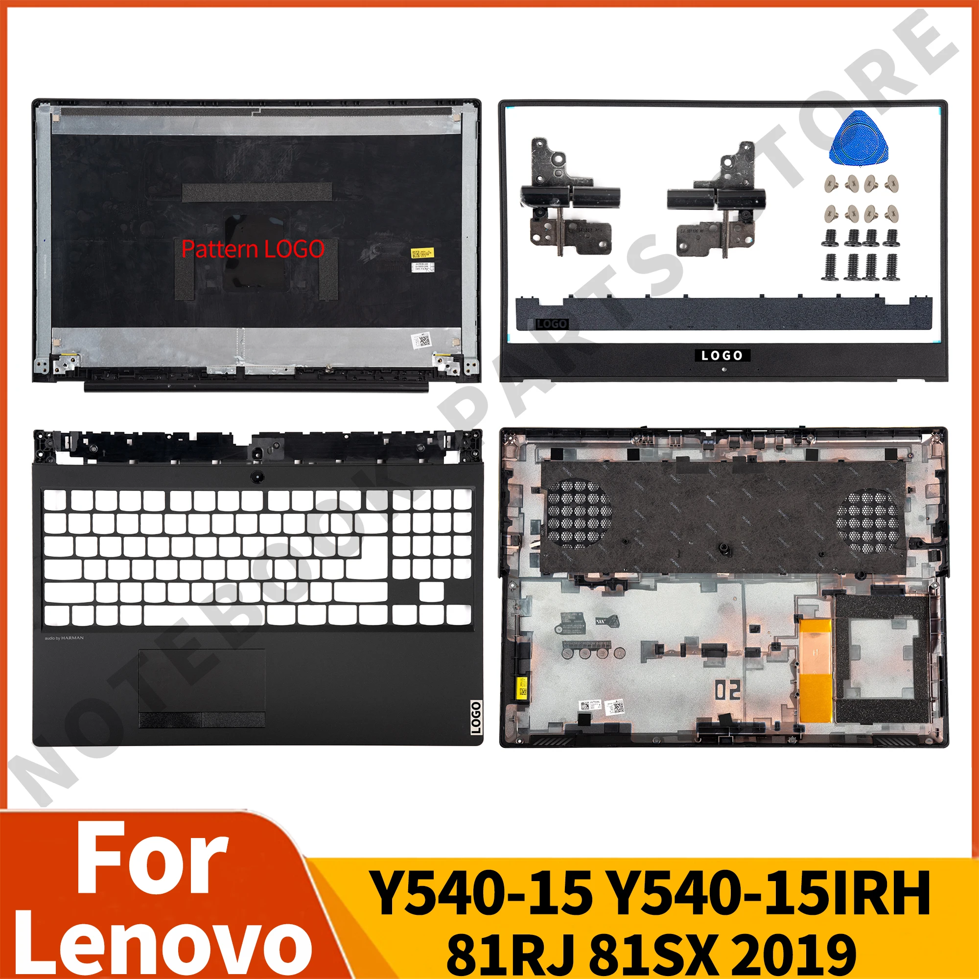 New Original Laptop Parts For Lenovo Legion Y540-15 Y540-15IRH 81RJ 81SX LCD Back Cover Front Bezel Palmrest Bottom Case 2019
New Original Laptop Parts For Lenovo Legion Y540-15 Y540-15IRH 81RJ 81SX LCD Back Cover Front Bezel Palmrest Bottom Case 2019