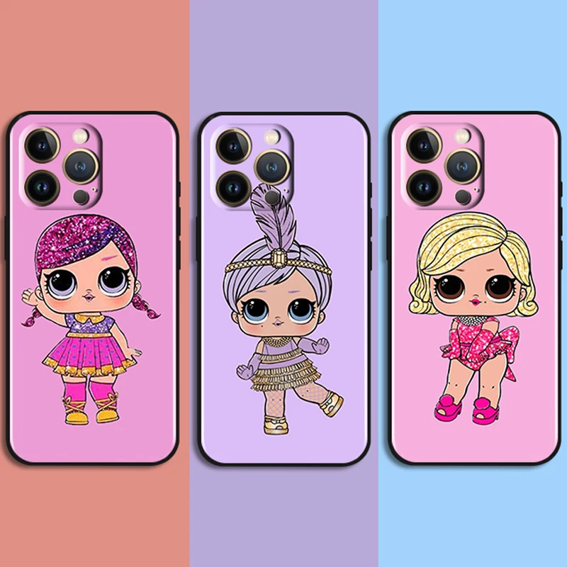 Art L.O.L. SURPRISE Doll For Apple iPhone 13 12 11 Pro Max Mini XS Max X XR 6 7 8 Plus 5S SE2020 Soft TPU Black Phone Case Capa
Art L.O.L. SURPRISE Doll For Apple iPhone 13 12 11 Pro Max Mini XS Max X XR 6 7 8 Plus 5S SE2020 Soft TPU Black Phone Case Capa