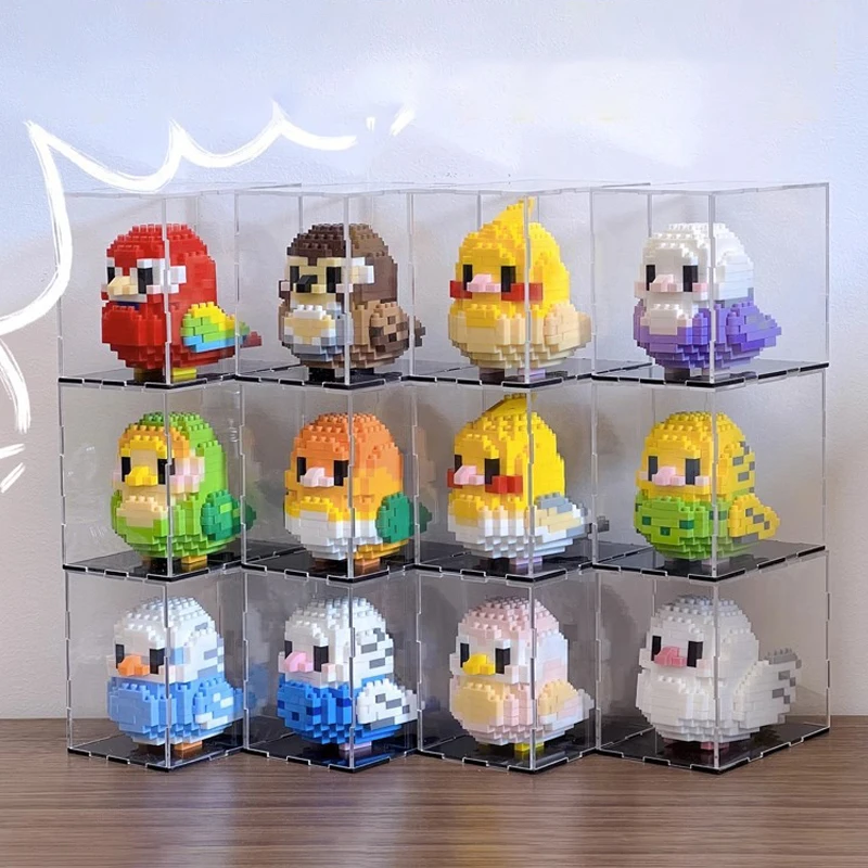 Mini Building Blocks 3D Bird Series Cute Parrot Model Bricks Set Assemble Kawaii Table Decor Toys for Kids Gifts
Mini Building Blocks 3D Bird Series Cute Parrot Model Bricks Set Assemble Kawaii Table Decor Toys for Kids Gifts