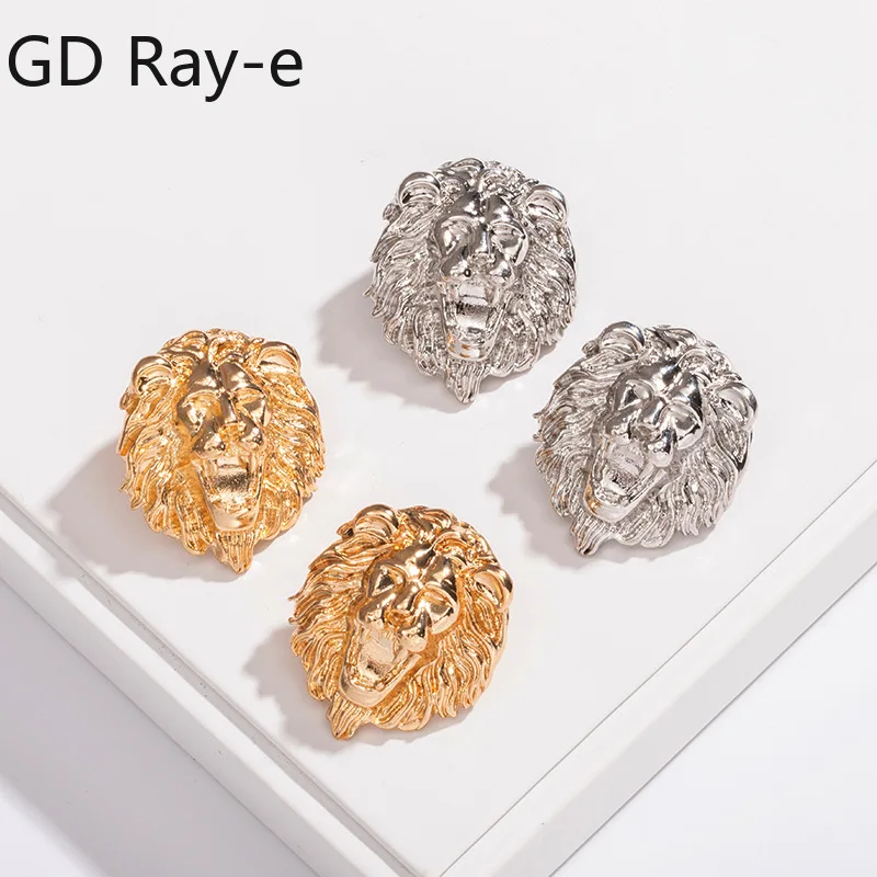 Fashion Geometric Hip Hop Vintage Baroque Earrings for Women Gold Color Lion Head Stud Earring Exaggerated Metal Earings Jewelry
Fashion Geometric Hip Hop Vintage Baroque Earrings for Women Gold Color Lion Head Stud Earring Exaggerated Metal Earings Jewelry