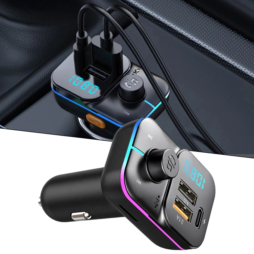 Trim Car Bluetooth MP3 Player 12-24V ABS Accessory C24S Charger Dual USB FM Transmitter Support U Disk TF Card
Trim Car Bluetooth MP3 Player 12-24V ABS Accessory C24S Charger Dual USB FM Transmitter Support U Disk TF Card