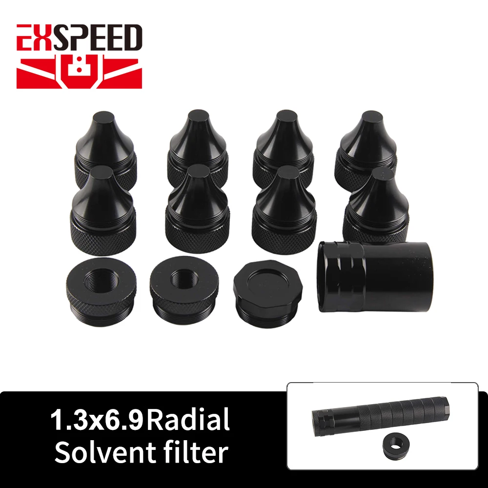 6.9'' L 1.3'' OD stainless steel Modular kit compatible 1-3/16x24 thread cups, 5/8x24 or 1/2x28 end cap jig booster
6.9'' L 1.3'' OD stainless steel Modular kit compatible 1-3/16x24 thread cups, 5/8x24 or 1/2x28 end cap jig booster