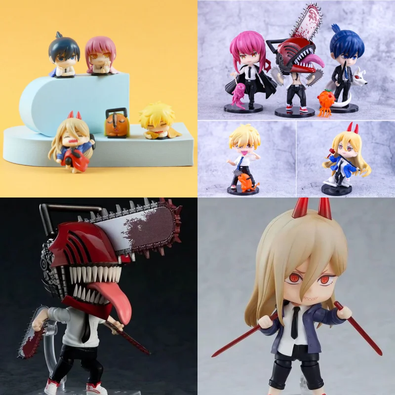 8-19cm Chainsaw Man Ornaments Anime Peripheral Dolls Hand Operated Model Power Makima Denji Car Desktop Q Version Ornaments
8-19cm Chainsaw Man Ornaments Anime Peripheral Dolls Hand Operated Model Power Makima Denji Car Desktop Q Version Ornaments