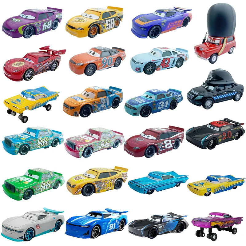 Cars Disney Pixar Lightning McQueen Mater Jackson Storm Ramirez 1:55 Diecast Metal Alloy Racing offroad 1 2 3 Boy Kid Toys Gift
Cars Disney Pixar Lightning McQueen Mater Jackson Storm Ramirez 1:55 Diecast Metal Alloy Racing offroad 1 2 3 Boy Kid Toys Gift