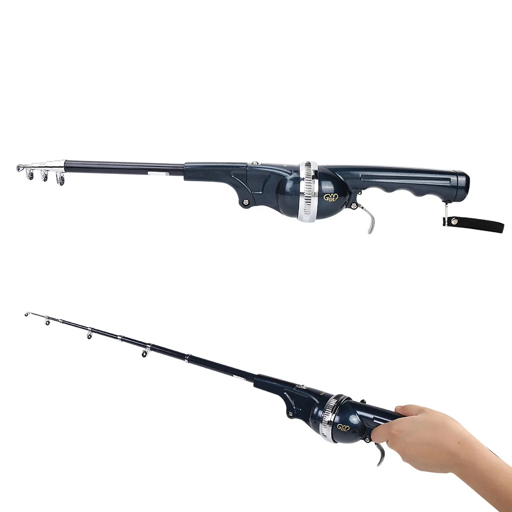 Folding Telescopic Fishing Rod with Reel with Line Portable Casting Lure Tackle fishing fishing
Folding Telescopic Fishing Rod with Reel with Line Portable Casting Lure Tackle fishing fishing