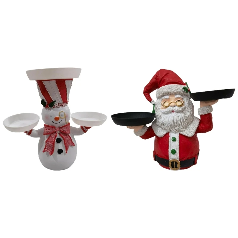 Santa Treat Holder Resin Seasonal Tabletop Display Convenient Rack for Holiday Season Christmas Snowman Tray Home
Santa Treat Holder Resin Seasonal Tabletop Display Convenient Rack for Holiday Season Christmas Snowman Tray Home