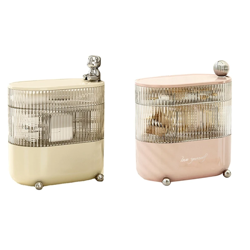 360°Rotating Hair Accessories Organizer, Bathroom Containers For Headband, Jewelry Storage Box Earring Holder A Easy To Use
360°Rotating Hair Accessories Organizer, Bathroom Containers For Headband, Jewelry Storage Box Earring Holder A Easy To Use