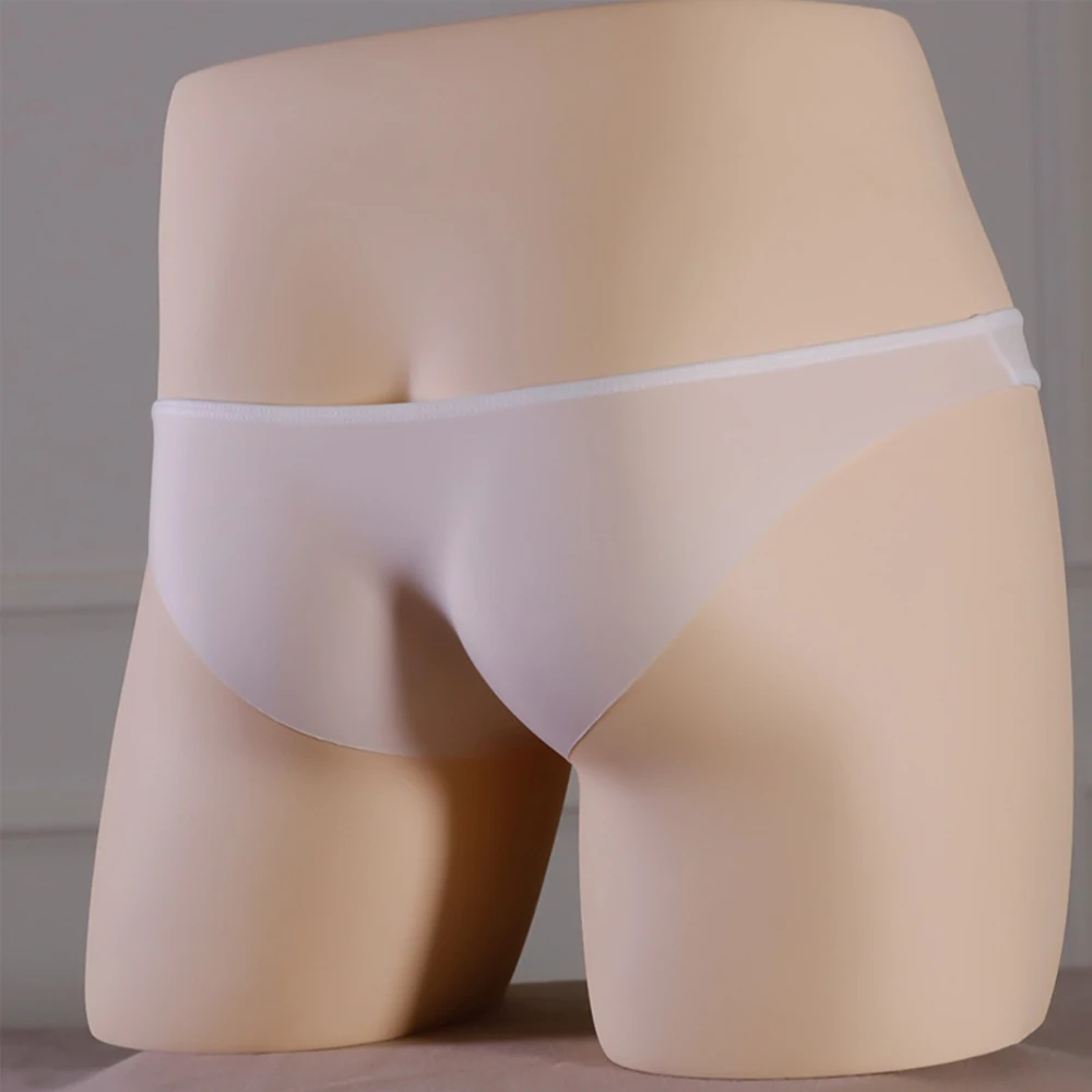 Seamless Thong Ice Silk Men Underwear Low Waist Sheer See-Through Panties Bulge Pouch Underpants Push UP Hips Briefs
Seamless Thong Ice Silk Men Underwear Low Waist Sheer See-Through Panties Bulge Pouch Underpants Push UP Hips Briefs