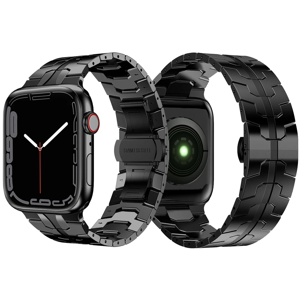 For Apple watch Series 8 7 6 5 45mm 41mm Stainless Steel Band for iWatch 4 3 2 1 SE strap 38mm 40mm Metal Bracelet Accessories
For Apple watch Series 8 7 6 5 45mm 41mm Stainless Steel Band for iWatch 4 3 2 1 SE strap 38mm 40mm Metal Bracelet Accessories