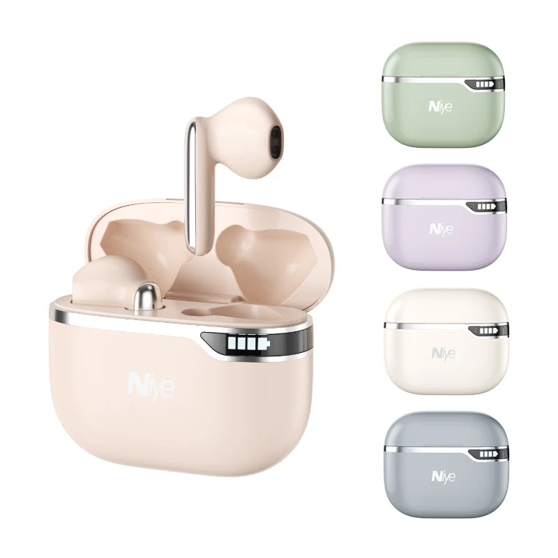 Niye Wireless Headphones TWS Earbuds Wireless Earphones Bluetooth Headset 3D Stereo Microphone For iOS Android Charging Case
Niye Wireless Headphones TWS Earbuds Wireless Earphones Bluetooth Headset 3D Stereo Microphone For iOS Android Charging Case