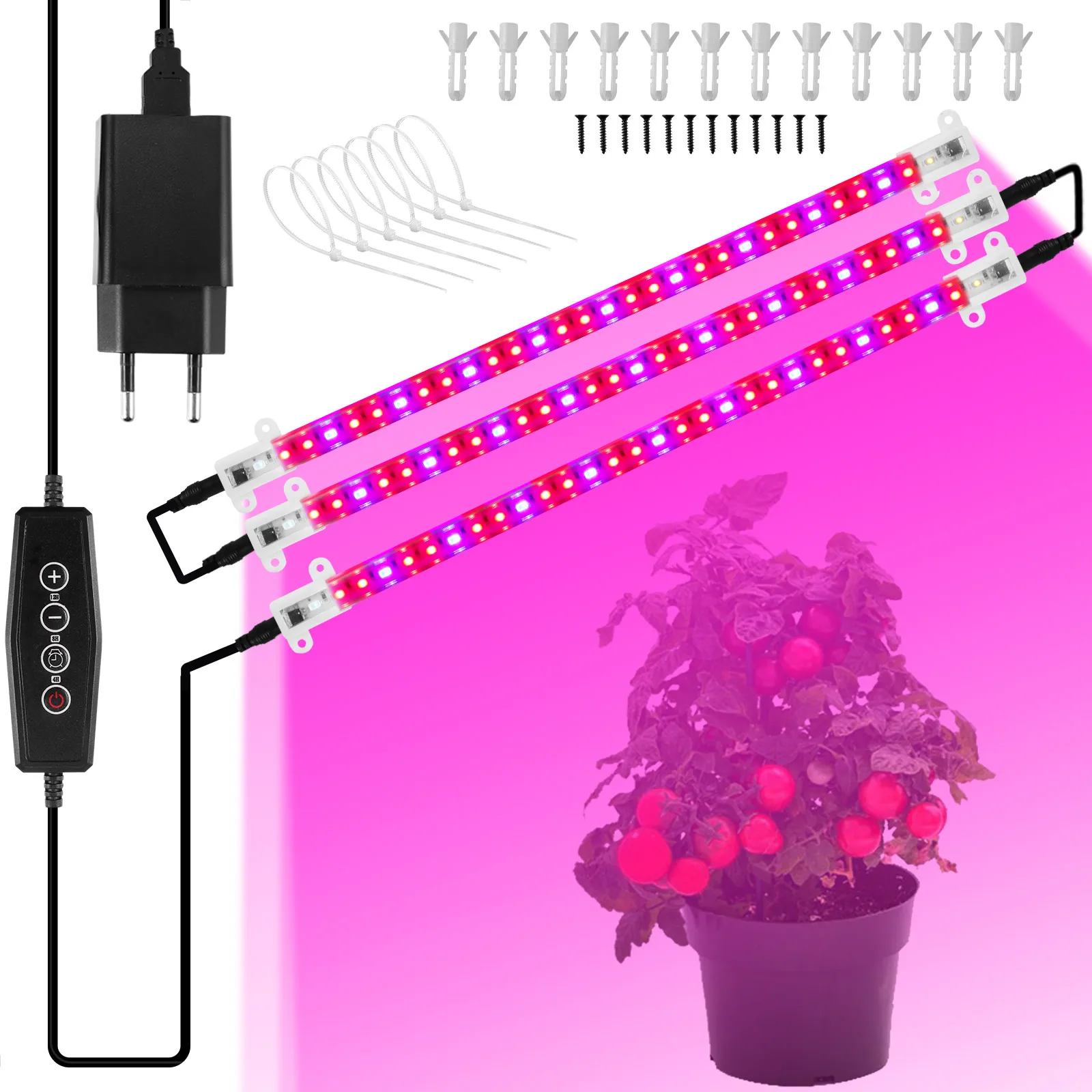 LED Plant Light Strip Timing Plant Light Strip Adhesive Plant Fill Light Strip with Sealing Waterproof Energy Saving for Plant
LED Plant Light Strip Timing Plant Light Strip Adhesive Plant Fill Light Strip with Sealing Waterproof Energy Saving for Plant