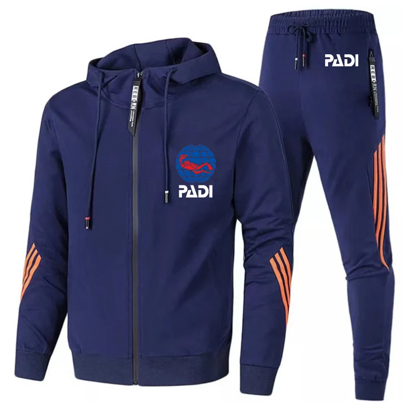 NEW Spring Scuba driver Padi Logo 2022 Suits Men's Sportswear Track Suits Male Hoodies + Sports Pants Two-piece Jogging Suits
NEW Spring Scuba driver Padi Logo 2022 Suits Men's Sportswear Track Suits Male Hoodies + Sports Pants Two-piece Jogging Suits
