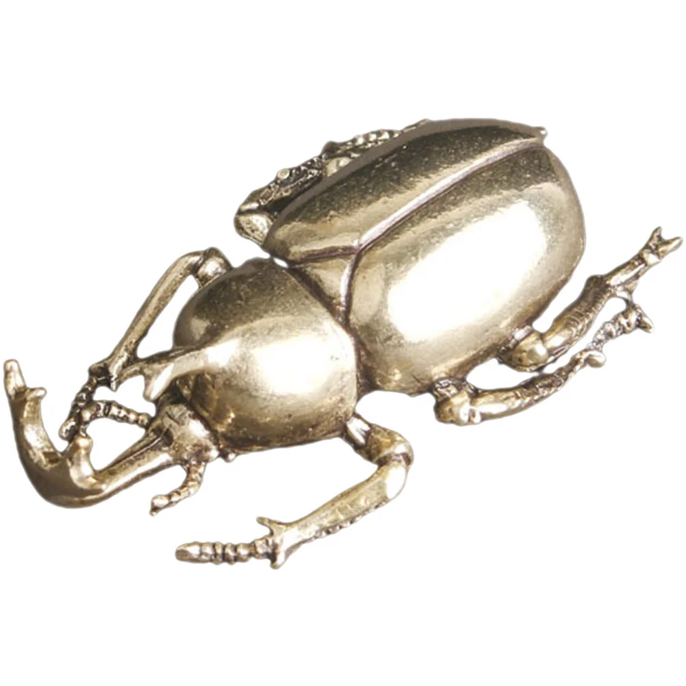 Brass Beetle Decor Ornament Statue Decoration Desktopadornment Figurines Creative Statues Retro Exquisite Ornaments
Brass Beetle Decor Ornament Statue Decoration Desktopadornment Figurines Creative Statues Retro Exquisite Ornaments
