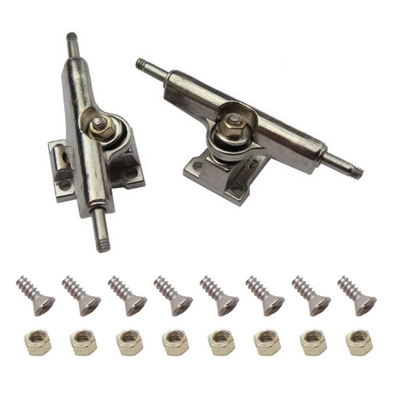 New One Set Trucks For 32.5mm Fingerboard Skateboard Wooden Deck Accessory High quality Zinc alloy
New One Set Trucks For 32.5mm Fingerboard Skateboard Wooden Deck Accessory High quality Zinc alloy
