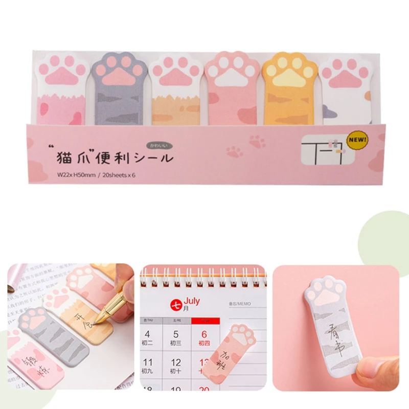 Cartoon Cat Sticker Bookmark Self-adhesive Index Tab Notebook Planner Tablelet Sticky Reminder Office Supplies
Cartoon Cat Sticker Bookmark Self-adhesive Index Tab Notebook Planner Tablelet Sticky Reminder Office Supplies