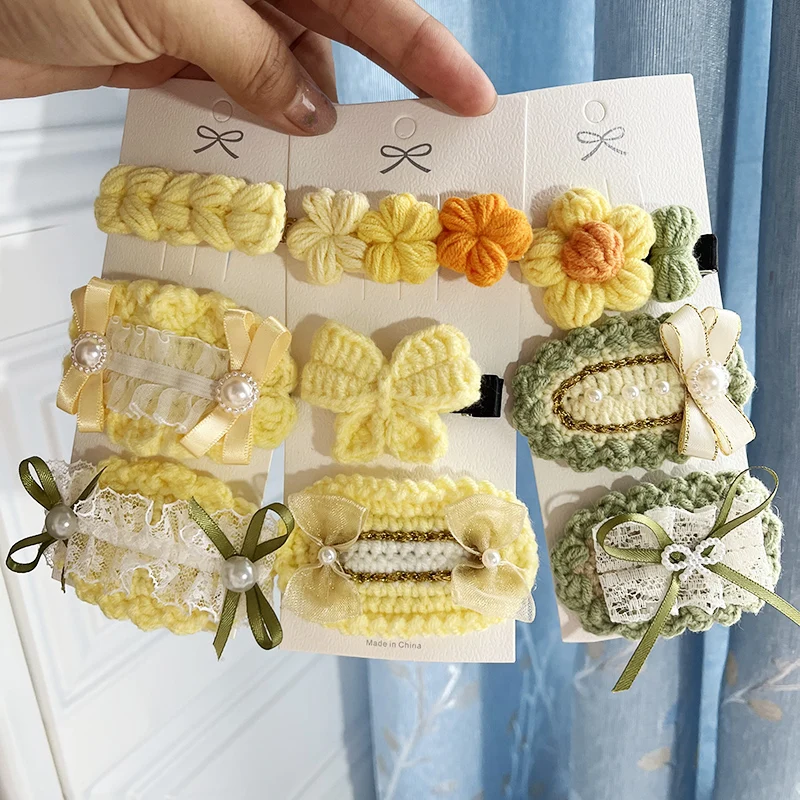 3 Pcs Vintage Handmade Crochet Lace Bow Hair Clips Korea Cotton Hair Bows Clips Lovely Barrettes Crochet Headwear Side Pins
3 Pcs Vintage Handmade Crochet Lace Bow Hair Clips Korea Cotton Hair Bows Clips Lovely Barrettes Crochet Headwear Side Pins