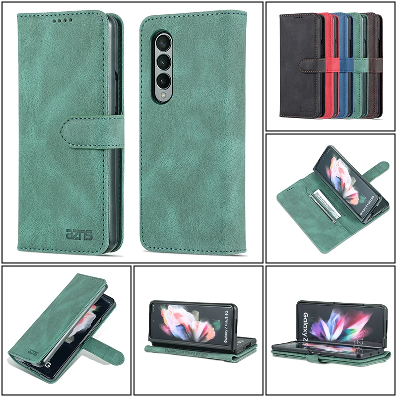 Luxury Leather Card Slot Wallet Leather Phone Case For Samsung Galaxy Z FOLD 3 Flip Shockproof Cases
Luxury Leather Card Slot Wallet Leather Phone Case For Samsung Galaxy Z FOLD 3 Flip Shockproof Cases