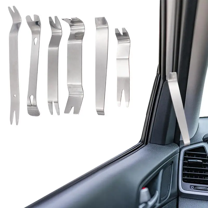 Car Trim Disassembly Tool Stainless Steel Auto Trim Removal Tool Set Auto Trim Remover Kit Car Tools Easy Door Panel Fastener
Car Trim Disassembly Tool Stainless Steel Auto Trim Removal Tool Set Auto Trim Remover Kit Car Tools Easy Door Panel Fastener
