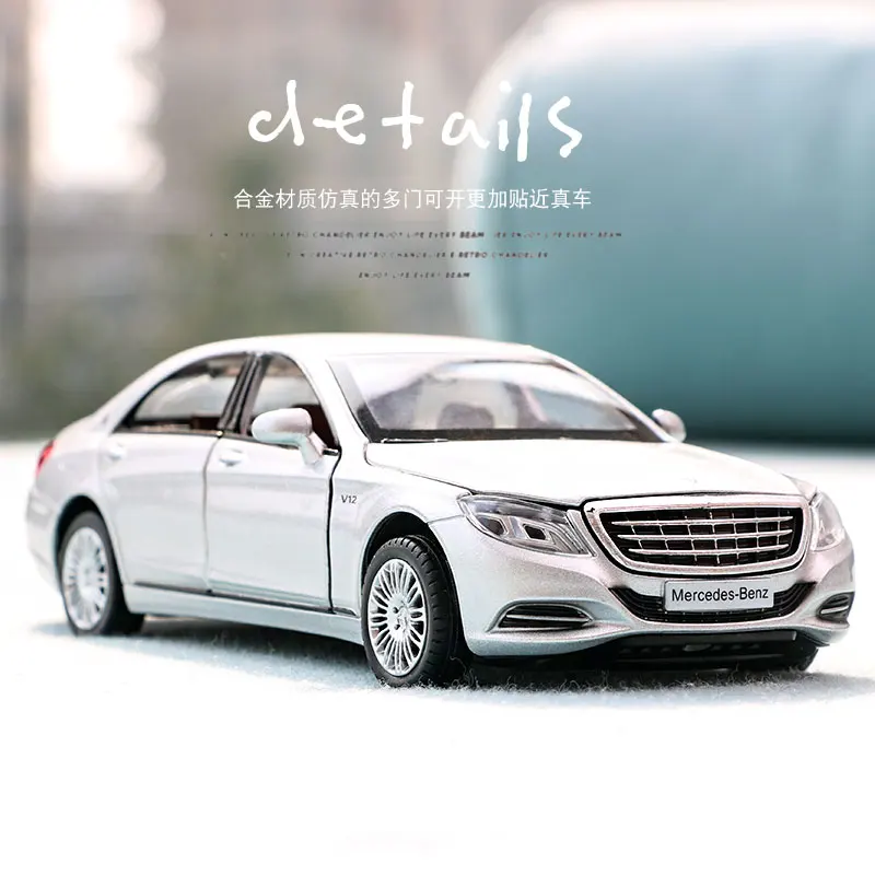 Модель автомобиля Mercedes-Benz S600 MSZ 1:32, масштаб, детские игрушки, автомобиль, Литые и игрушечные автомобили, подарок для мальчиков со звуком свет...
Модель автомобиля Mercedes-Benz S600 MSZ 1:32, масштаб, детские игрушки, автомобиль, Литые и игрушечные автомобили, подарок для мальчиков со звуком свет...
