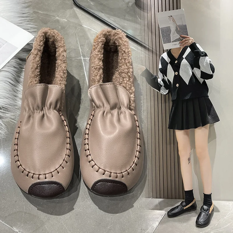 Shoes Woman 2022 Modis Round Toe Female Footwear Shallow Mouth Slip-on Casual Sneaker Autumn New Cute Moccasin Winter Dress Slip
Shoes Woman 2022 Modis Round Toe Female Footwear Shallow Mouth Slip-on Casual Sneaker Autumn New Cute Moccasin Winter Dress Slip