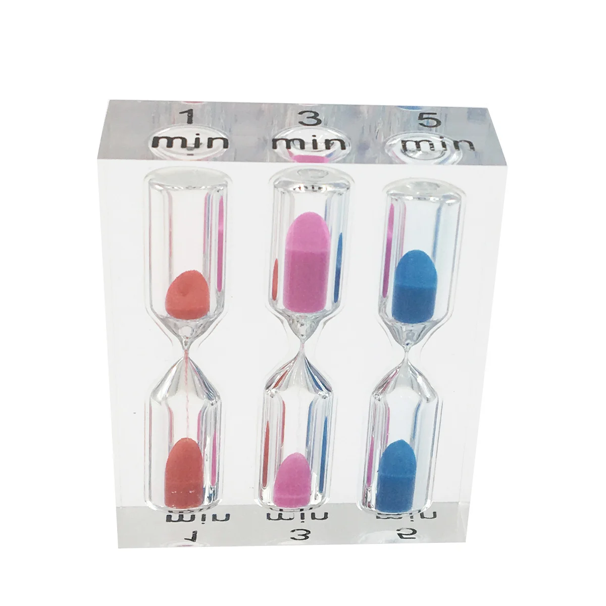 3Pcs Timer Unique Acrylic Practical Sand Glass Hourglass Sand Clock Timer for Kids Men
3Pcs Timer Unique Acrylic Practical Sand Glass Hourglass Sand Clock Timer for Kids Men