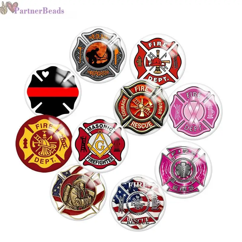 Red FIRE DEPT Round Photo Glass Cabochon Demo Flat Back Making Findings 20mm Snap Button N5881
Red FIRE DEPT Round Photo Glass Cabochon Demo Flat Back Making Findings 20mm Snap Button N5881
