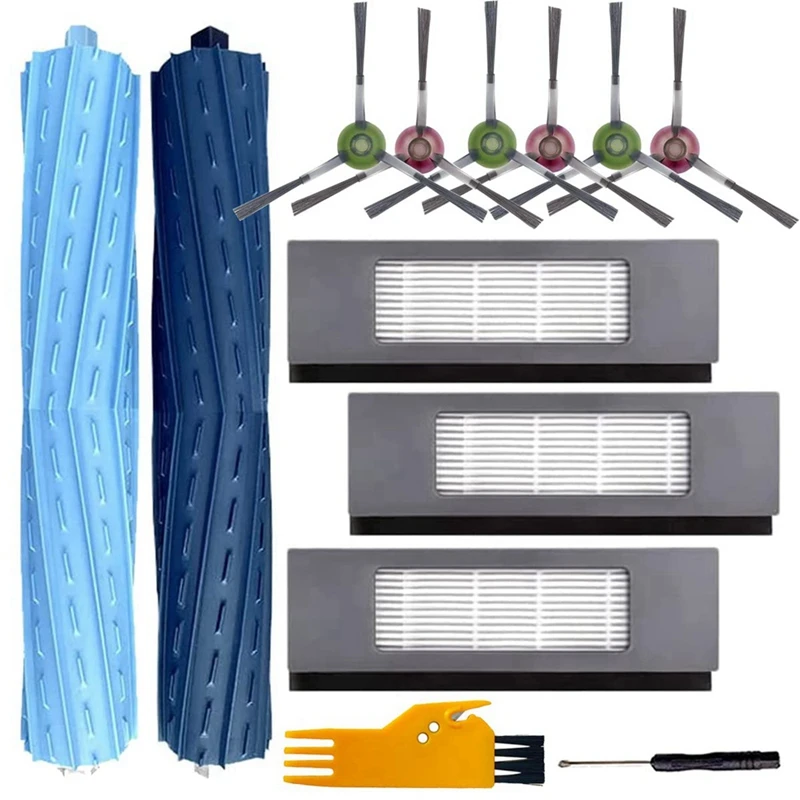 Replacement Roller Brush Side Brush Filters For Ecovacs Deebot Ozmo T9 AIVI T9 AIVI+ T9 PRO Vacuum Cleaner Accessories
Replacement Roller Brush Side Brush Filters For Ecovacs Deebot Ozmo T9 AIVI T9 AIVI+ T9 PRO Vacuum Cleaner Accessories