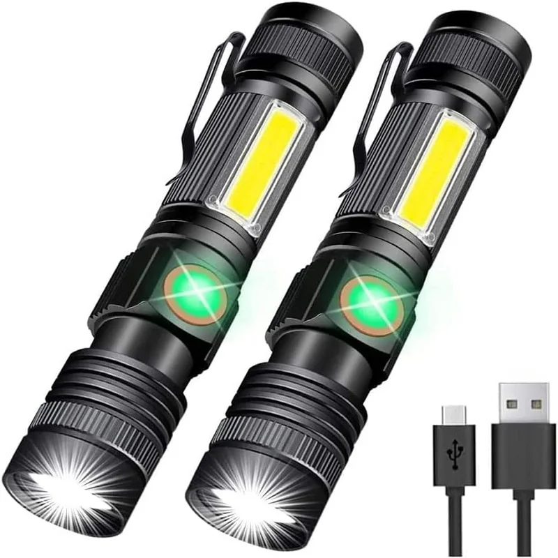 Flashlight USB Rechargeable Magnetic Ultra Bright LED Tactical Flashlight with Cob Sidelight Waterproof Camping 1600 Lumens 집어등
Flashlight USB Rechargeable Magnetic Ultra Bright LED Tactical Flashlight with Cob Sidelight Waterproof Camping 1600 Lumens 집어등