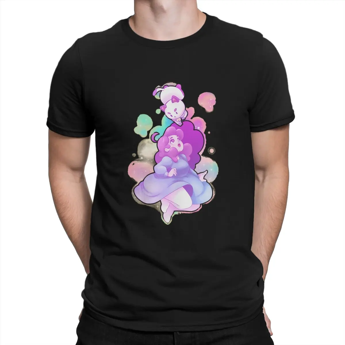 Dream T Shirt Men's Pure Cotton Funny T-Shirt Round Neck Bee and Puppycat Cartoon Cat Tees Short Sleeve Clothing Summer
Dream T Shirt Men's Pure Cotton Funny T-Shirt Round Neck Bee and Puppycat Cartoon Cat Tees Short Sleeve Clothing Summer