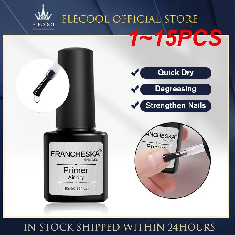 1~15PCS Francheska 10ml Fast Air Dry Nail Dehydrator Nail Prep Primer Coat Balancing Fluid Nails Primer Base Varnish Manicure
1~15PCS Francheska 10ml Fast Air Dry Nail Dehydrator Nail Prep Primer Coat Balancing Fluid Nails Primer Base Varnish Manicure