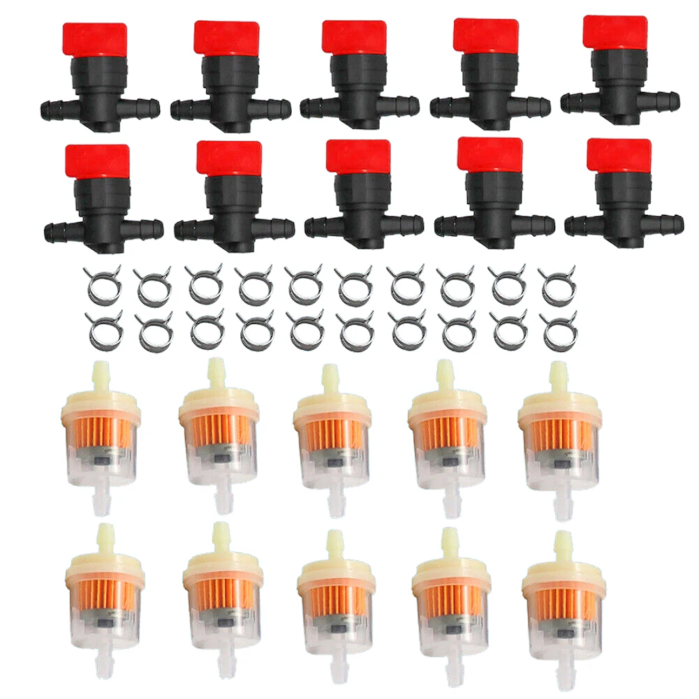 1PCS New 1/4\" In Line Fuel Gas Filter Shut Cut Off Valve Home Garden Yard Garden Outdoor For Toro Wheel Horse 54-3150
1PCS New 1/4\" In Line Fuel Gas Filter Shut Cut Off Valve Home Garden Yard Garden Outdoor For Toro Wheel Horse 54-3150