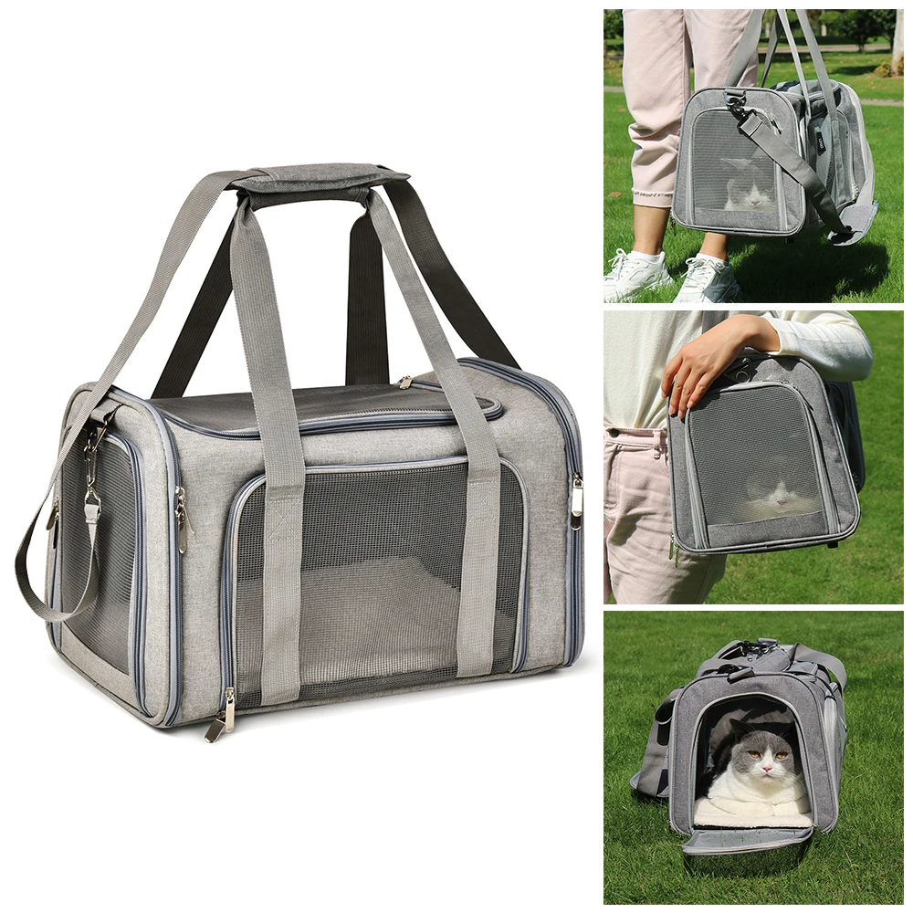 Cat Backpack With Mesh Window Breathable Pet Bag Cat Transport Crate Outdoor Travel Collapsible Suitcase Carrier For Cats
Cat Backpack With Mesh Window Breathable Pet Bag Cat Transport Crate Outdoor Travel Collapsible Suitcase Carrier For Cats