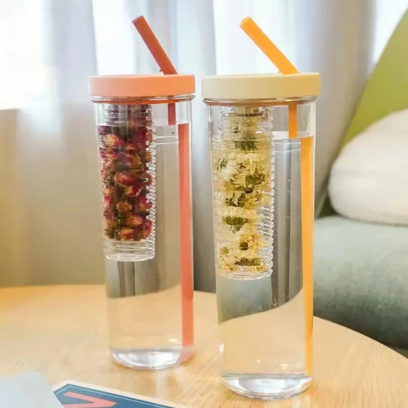 Cute Water Bottle With Foldable Straw 700ML Water Bottle Fruit Tea Built-in Filter Cup Portable Office Drinkware Outdoor Shaker
Cute Water Bottle With Foldable Straw 700ML Water Bottle Fruit Tea Built-in Filter Cup Portable Office Drinkware Outdoor Shaker