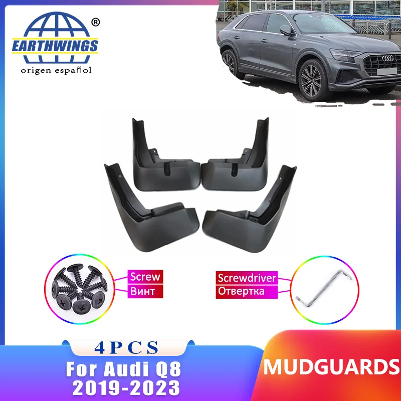 Mudflap For Audi Q8 2019-2023 2022 2021 New Mudguard Front Rear Fender Car Styling Accessorie Upgrade Version Juego Cuatro Pieza
Mudflap For Audi Q8 2019-2023 2022 2021 New Mudguard Front Rear Fender Car Styling Accessorie Upgrade Version Juego Cuatro Pieza