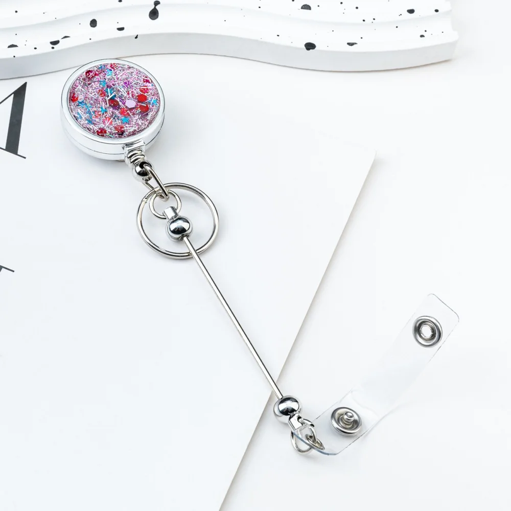 Блестящий держатель для бейджа
Блестящий держатель для бейджа