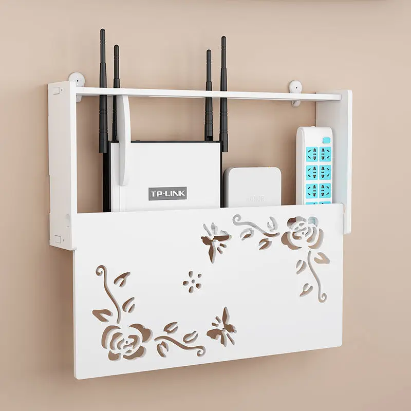 Living Room Wireless Router Punch-free Set-top Box Rack Storage Box Wall-mounted Multimedia Block WIFI
Living Room Wireless Router Punch-free Set-top Box Rack Storage Box Wall-mounted Multimedia Block WIFI