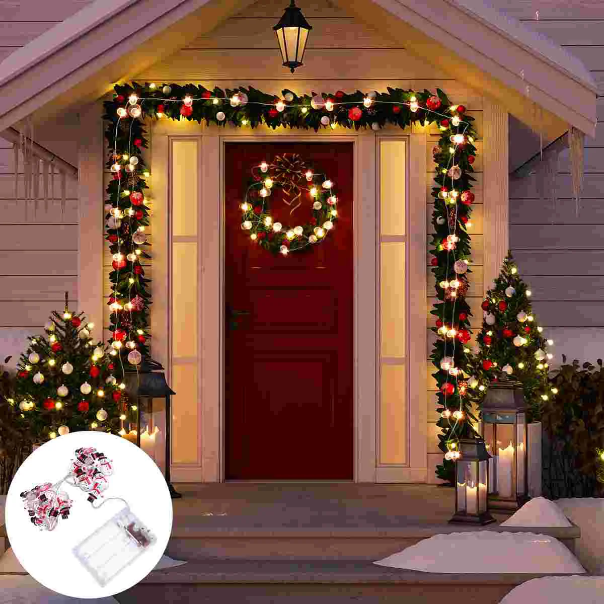 1 Set Fairy Lights Bell String Lights Garden Decor Christmas Hanging Lights Christmas Snowman String Lights
1 Set Fairy Lights Bell String Lights Garden Decor Christmas Hanging Lights Christmas Snowman String Lights