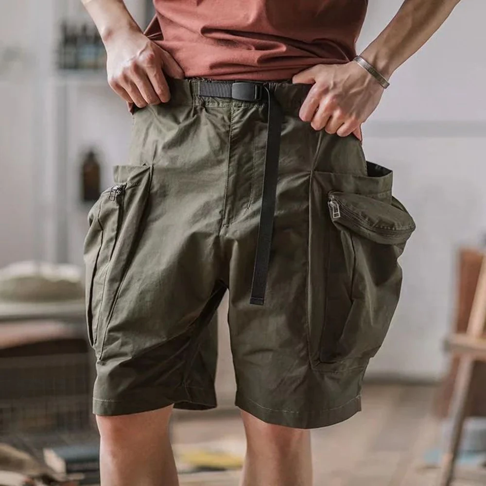 Men's American Street Hip-hop Retro Solid Color Multi-pocket Trend Fashion Casual Loose Wide-leg Quick-drying Overalls Shorts
Men's American Street Hip-hop Retro Solid Color Multi-pocket Trend Fashion Casual Loose Wide-leg Quick-drying Overalls Shorts
