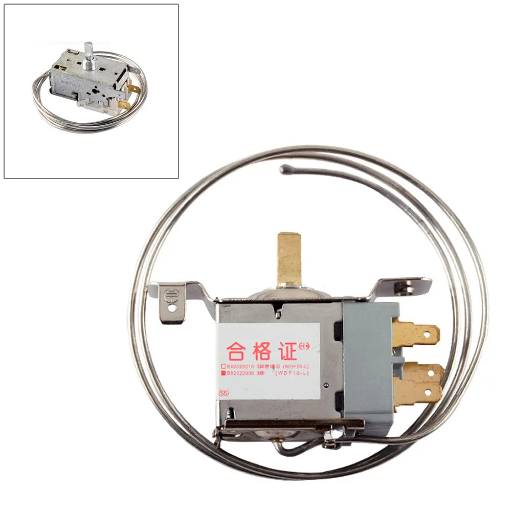 Kitchen Refrigerator Parts Thermostat Fridge Freezer 3 Pins Freezer Refrigerator High Quality Temperature Controller
Kitchen Refrigerator Parts Thermostat Fridge Freezer 3 Pins Freezer Refrigerator High Quality Temperature Controller