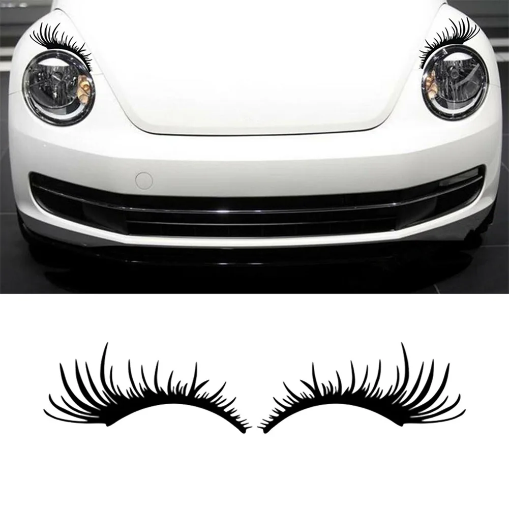 2pcs Auto Car Stickers Cute Lovely Car Headlight Eyelash Sticker Eyebrow Decal Stickers Car Accessories
2pcs Auto Car Stickers Cute Lovely Car Headlight Eyelash Sticker Eyebrow Decal Stickers Car Accessories