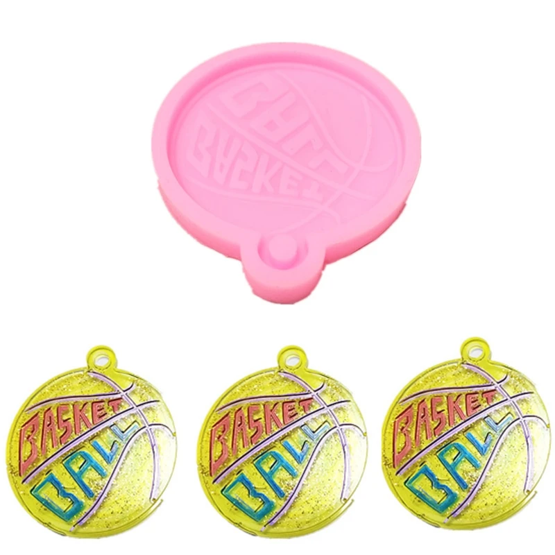 mold Basketball Keychain Epoxy Resin Mold with Hole DIY Bag Pendant Silicone Mould
mold Basketball Keychain Epoxy Resin Mold with Hole DIY Bag Pendant Silicone Mould