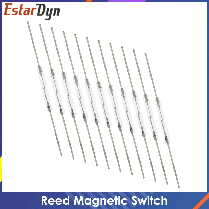 10pcs Y213 N/O Reed switch Magnetic Switch 2 * 14mm Normally Open Magnetic Induction switch
10pcs Y213 N/O Reed switch Magnetic Switch 2 * 14mm Normally Open Magnetic Induction switch