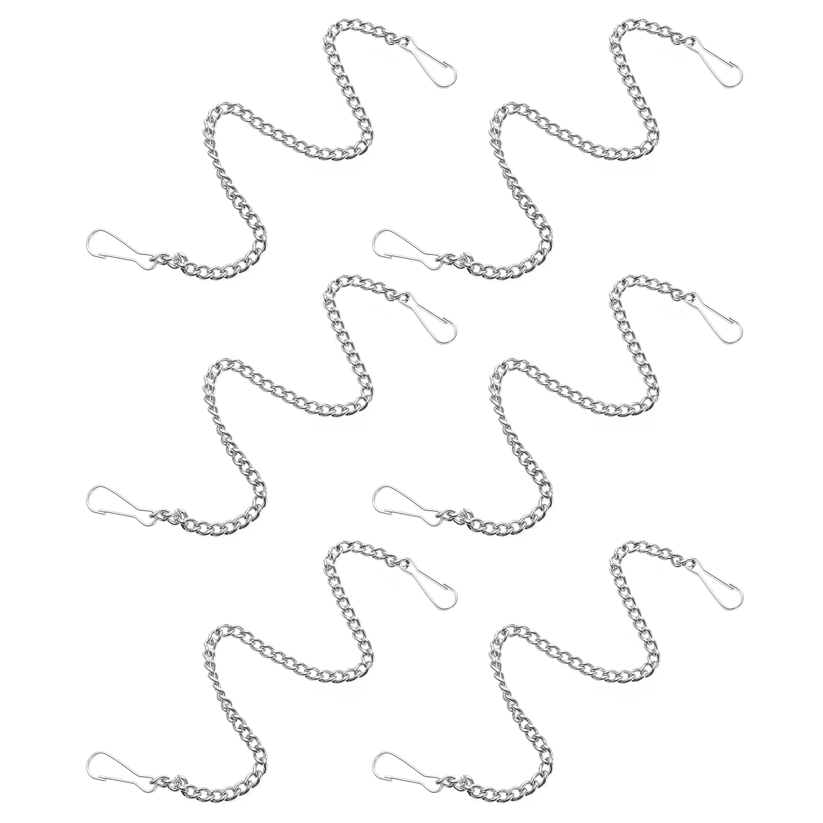 6pcs Toilet Baffle Replacement Chain Metal Toilet Flapper Chain for Most Toilet Flappers
6pcs Toilet Baffle Replacement Chain Metal Toilet Flapper Chain for Most Toilet Flappers