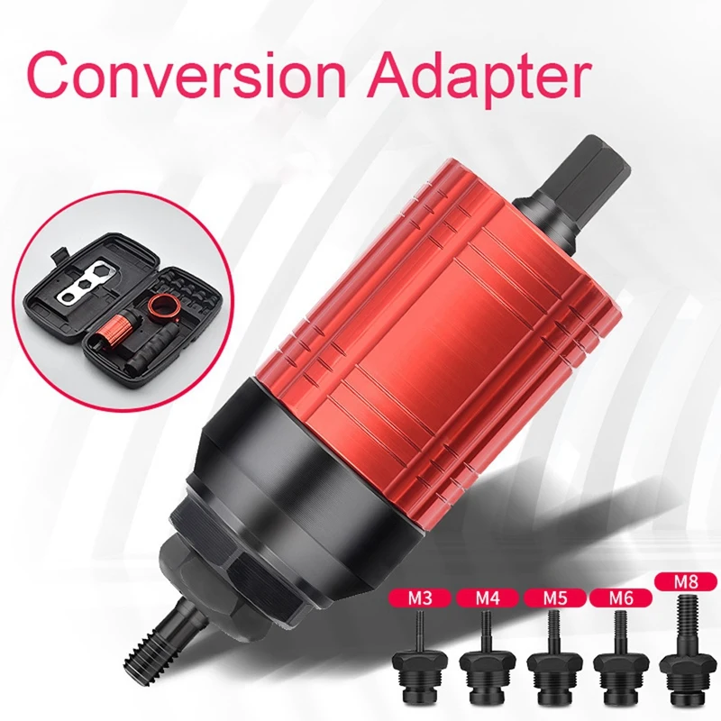 Detachable Manual Electric Rivet Nut Tool Conversion Accessories Hand Rivet Nut Tool Pneumatic Rivet Machine
Detachable Manual Electric Rivet Nut Tool Conversion Accessories Hand Rivet Nut Tool Pneumatic Rivet Machine