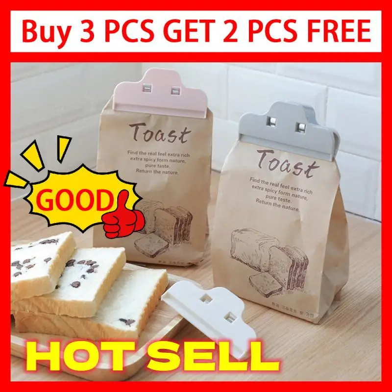 5PCS/lot Portable Bag Clips Sealer Snack Kitchen Storage Food Snack Seal Sealing Bag Clips Food Sealer Clamp Plastic Tools
5PCS/lot Portable Bag Clips Sealer Snack Kitchen Storage Food Snack Seal Sealing Bag Clips Food Sealer Clamp Plastic Tools